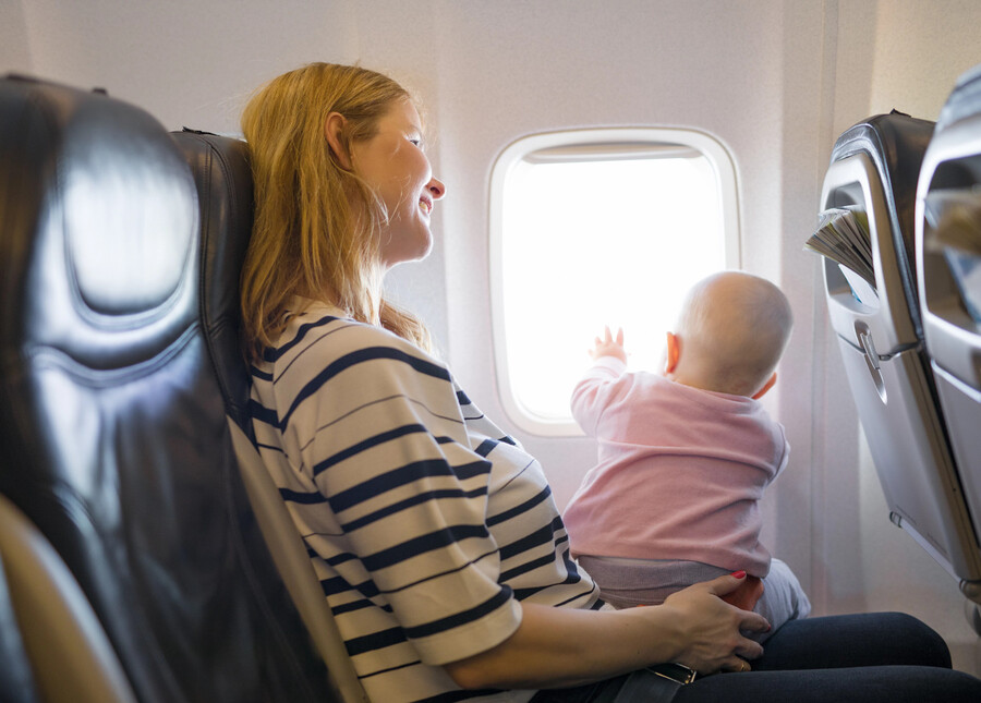 Voyager avec un bébé